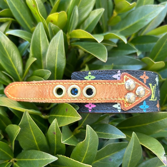 Louis Vuitton x Takahashi Murakami Multicolor Monogram Tedaforce Bracelet - Picture 9 of 13
